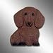 Dachshund Red Best Friends Magnet - Single piece
