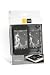 iPod Touch Silicone Case 2 Pack Dark Grey / Clear