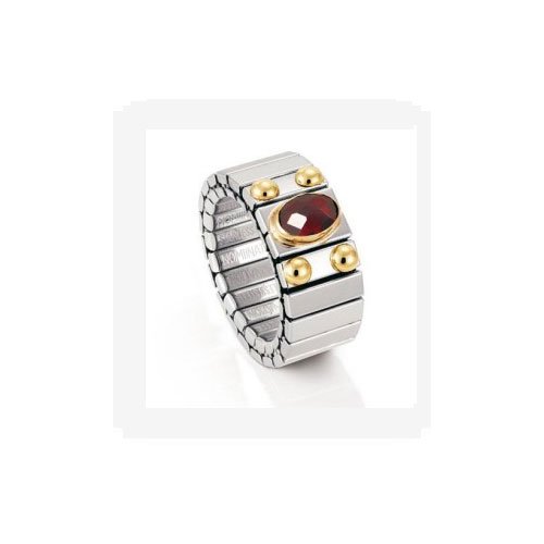 Nomination Damen-Ring Mittel Mit Facettiertem Zirkon Rot Ring gr&ouml;&szlig;e variabel 041521/005 Preisvergleich