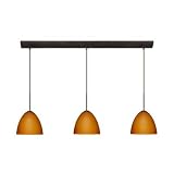 Besa Lighting 3 Light Sasha Bar Island Light