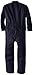 Bulwark FR-CEC2NRG Men's Flame Resistant 9 oz Twill Cotton Classic Coverall with Hemmed Sleeves, Navy, 40
