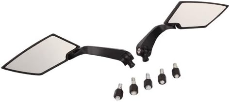 Motorcycle KOSO Diamond Rearview Mirror Black