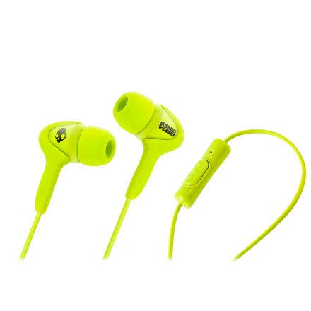 Skullcandy Smokin’ iPhone Buds Headphones Green/Green, One Size