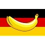 PREMIUM Aufkleber DEUTSCHLAND BANANE Gr�sse: 8,4 x&hellip von Michael & Rene Pfl�ger Barmstedt �