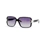 CHRISTIAN DIOR JOSEPHINE 2S, 2/S D28VK BLACK PLASTIC GRAY GRADIENT LENS SUNGLASSES SHADES