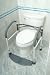 Hermell fully folding and adjustable, portable toilet safety frame, Model: BU2004 - 1 ea