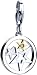Star in Disc Sterling Silver Diamond Charm by Hot Diamonds
