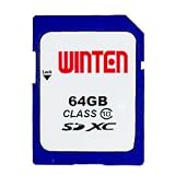1042 WINTEN SD card SDXCメモリーカード 64GB  WT-SX10-64GB Class10準拠