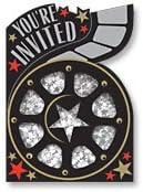 Hollywood Shaker Invitations 8 per pack