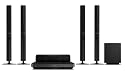 Philips HTS7540 5.1 Blu-ray Heimkino-System (USB 2.0, HDMI, DivX Ultra, Radio, 1000 Watt, Lautsprecher-Glasf&uuml;&szlig;e) schwarz