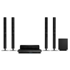 Philips HTS7540 5.1 Blu-ray Heimkino-System (USB 2.0, HDMI, DivX Ultra, Radio, 1000 Watt, Lautsprecher-Glasf��e) schwarz