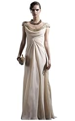 Plus Size Chiffon/Taffeta/Tulle Applique Lace Beaded Crystal Crystals Club Dress/Evening Dress 