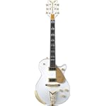 G6134 White Penguin Semi Hollow Body Electric Guitar (White)