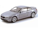 Review Kyosho K08701S / Die-cast Model BMW 645ci coupe (1:18 scale in Silver)