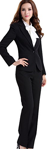 （激情女郎）JIQINGNVLANG レディース ２点セット OL 上質 パンツスーツ 事務服 スカートスーツ
