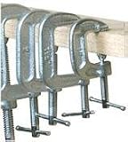 C-Clamps: Bessey CM20 2-Inch x 1-Inch Malleable C Clamp