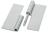 Right Hand, 3.00 Lg., 3.00 Open Width, .093 Leaf Thk., .250 Pin Dia., Slip Joint Hinges, Stainless Steel w/Stainless Steel Pin (2 Per Package)