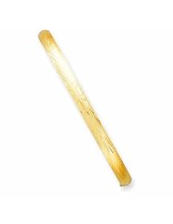 Genuine 14K Yellow Gold 3/16 Oversize Florentine Engraved Hinged Bangle Bracelet 5 Grams Of Gold 100% Satisfaction Guaranteed.