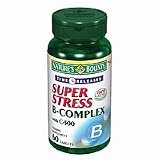 Nature's Bounty Super Stress B- Complex with C-500, Tabs 60 ea