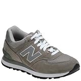 New Balance 574 Suede - Women's ( sz. 05.0, Grey/Silver )