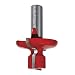 Freud 99-064 Finger Pull Door Edge Bit 1/2-Inch shank Features Freuds TiCo? Hi-Density Carbide with Titanium