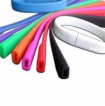 Unclutterer.com Store - Green USB 2GB Flash Drive Bracelet from astore.amazon.com