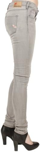 Parasuco Medium Rise Super Skinny Jeans in Grey 27 W US