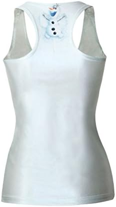Fashion Emprie Women Cartoon Printed Camisole Tank Top Summer Vest Sexy Skinny (One Size, Olaf)