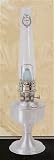 Aladdin Kerosene Mantle Lamp Brushed Aluminum Table Lamp