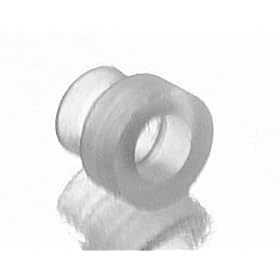 Nylon 6/6 Shoulder Washer Off White Color .312 x .14 x .281" Length