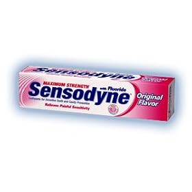 Toothpaste for sensitive teeth!