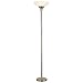 Remote Control Torchiere - Silver