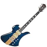 BC Rich NJ Classic Mockingbird Electric Guitar (Trans Blue)