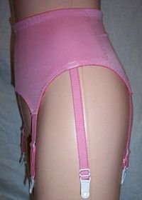 TISHA- Garter belt - Pink