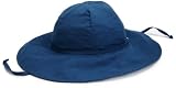 i play. Unisex-baby Infant Solid Brim Sun Protection Hat, Navy, Infant