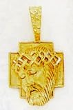 Face of Jesus Charm - M1419 - B000AUDUD4
