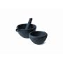 Typhoon Double Cast Iron Pestle and Mortar