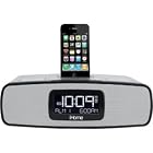 iHome iP90SZC iP90 Dual Alarm Clock Radio with iPhone/iPod Dock (Silver)