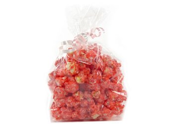 Strawberries & Cream Chocolate Popcorn - One Pound by Cornzapoppin