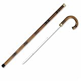 Rattan Hook Sword Cane