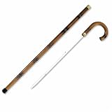 Rattan Hook Sword Cane