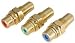 COMPONENT VIDEO RCA BULKHEAD CONNECTORS RED/GREEN/BLUE