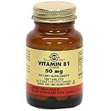 Solgar - Vitamin B1 50 mg Tablets (Thiamin) - 100 - Kosher