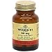 vitamin b1 - Solgar - Vitamin B1 50 mg Tablets (Thiamin) - 100 - Kosher