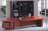 31DKdMF8qBL. SL160  Executive Home Office Desk Cherry TA002GV