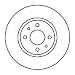 Produkt-Bild: 2 AUTEK Bremsscheiben vorn ALFA ROMEO 164 2.0T.S. LANCIA THEMA 2500TurboDS 200016V 2850V6i.e. 2000i.e.16V 2000Turbo16V FIAT CROMA 200016V 2500TD 1600 2000CHT 2000i.e.Turbo