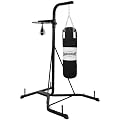 Pro Boxstand / Box-Station / freistehende Fitness-Station schwarz geeignet f�r Boxs�cke, Doppelendb�lle und Speedballs BCA-43