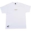 Joe Rocket Goldwing Men's Short-Sleeve Racewear Shirt w/ Free B&F Heart Sticker Bundle - White