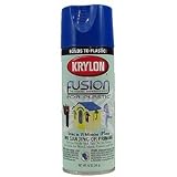 Krylon Fusion Spray Paint for Plastic (12 oz.) - Patriot Blue