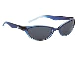 Angel Shiny Crystal Gradient Blue Purrr Sunglasses w Smoke Lens by